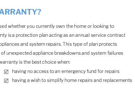 home warranty kiowa